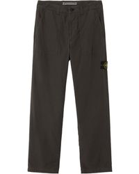 Stone Island - 3100005 Patch-Pocket Trousers - Lyst