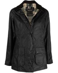 Barbour - Patch-Pocket Wax Jacket - Lyst
