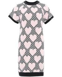 Moschino - Love Printed T-Shirt Dress - Lyst