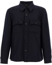 Tom Ford - Button-Down Flap-Pocket Shirt Jacket - Lyst