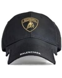 Balenciaga - Logo Embroidered Cap - Lyst