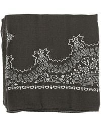 Destin - Patterned Square Scarf - Lyst
