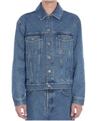 Loewe - Anagram Buttoned Jacket - Lyst