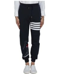Thom Browne - Logo Casual Sweatpants - Lyst