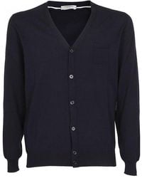 Paolo Pecora - Long-Sleeved V-Neck Cardigan - Lyst