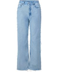Acne Studios - Solid Color Straight-Leg Jeans - Lyst