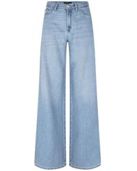 7 For All Mankind - Lotta Wide Leg Jeans - Lyst
