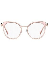 BVLGARI - Bulgari Cat-Eye Frame Glasses - Lyst