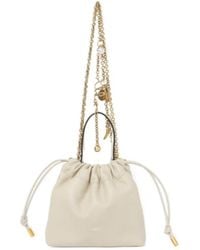 Chloé - Chloé Icons Mini Drawstring Shoulder Bag - Lyst