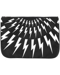 Neil Barrett - Thunderbolt Shoulder Bag - Lyst