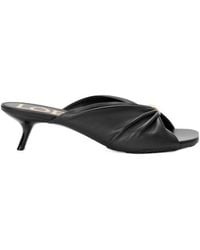 Loewe - Slip On Heeled Sandals - Lyst