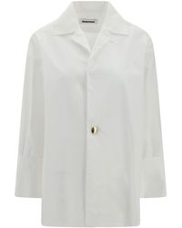 DARKPARK - Oversized Button-Up Top - Lyst