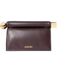 Jacquemus - Rond Carré Logo-Plaque Clutch Bag - Lyst