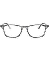 Oliver Peoples - Rectangular Frame Glasses - Lyst