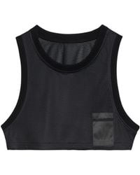 Max Mara - Mesh Logo Vest - Lyst