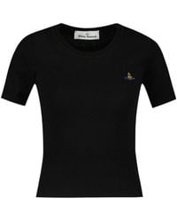 Vivienne Westwood - Orb Embroidered Knitted Top - Lyst