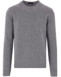 Roberto Collina - Round Neck Jumper - Lyst