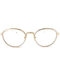 Thom Browne - Eyewear Round Frame Glasses - Lyst