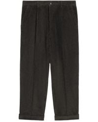 Ami Paris - Pleated Cuffed Trousers - Lyst