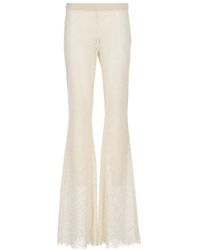 DSquared² - High Waist Flared Pants - Lyst