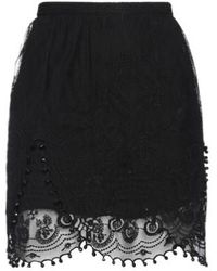 Isabel Marant - Fashion Solid Lace Midi Skirt - Lyst