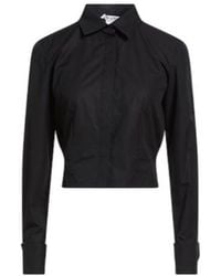 Max Mara - Solid-Color Long-Sleeved Shirt - Lyst
