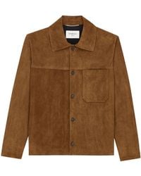 Saint Laurent - Button-Up Long-Sleeved Overshirt - Lyst
