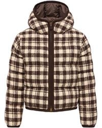 Moncler - Abstraction Hooded Short Down Jacket - Lyst