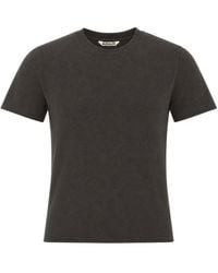 AURALEE - Brushed Jersey T-Shirt - Lyst