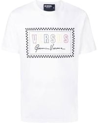 Versus - Logo Printed T-Shirt - Lyst