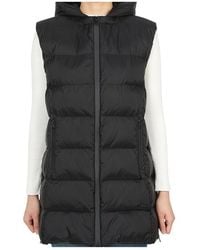 Max Mara - Mm By Zip-Up Hooded Gilet - Lyst