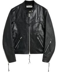 Our Legacy - Yurei Buffed Leather Jacket - Lyst
