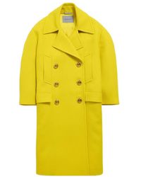 Balenciaga - Double-Breasted Long Coat - Lyst