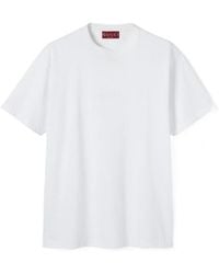Gucci - Logo Embroidered Crewneck T-Shirt - Lyst