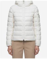 Herno - Hooded Short Down Jacket - Lyst