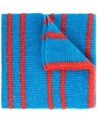 Ganni - Soft Wool Scarf - Lyst