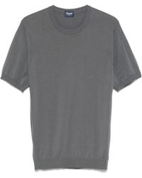 Drumohr - Cotton T-Shirt - Lyst