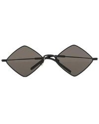 Saint Laurent - Eyewear Irregular Frame Sunglasses - Lyst