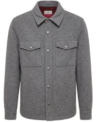 Brunello Cucinelli - Cashmere Shirt Jacket - Lyst