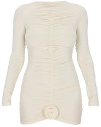 LaRevêche - Lillibet Ruched Mini Dress - Lyst