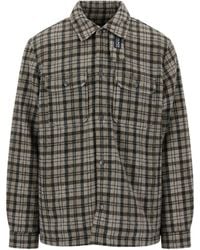 Woolrich - Checked Overshirt - Lyst