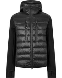 Moncler - Patchwork Hooded Down Jacket - Lyst