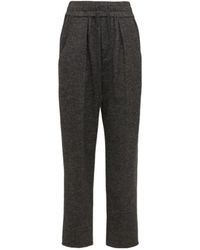 Isabel Marant - Miroki Cotton Blend Straight Pants - Lyst