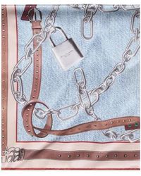 Acne Studios - Chain-Print Scarf - Lyst