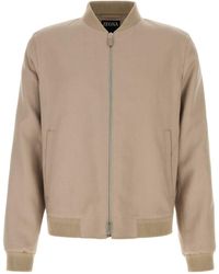 ZEGNA - Zip-Up Bomber Jacket - Lyst