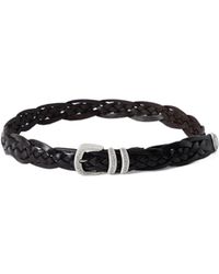 Brunello Cucinelli - Braided Buckle Belt - Lyst