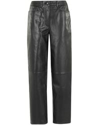 REMAIN Birger - Christensen Cocoon Leather Pants - Lyst