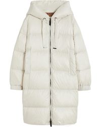 Max Mara - The Cube Padded Hooded Coat - Lyst