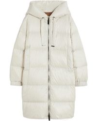 Max Mara - The Cube Hooded Padded Coat - Lyst