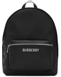 Burberry - Logo Printed Zip-Aroud Backpack - Lyst